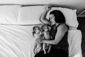 Spate Indoor Lifestyle Newborn Twins Multiples Portland