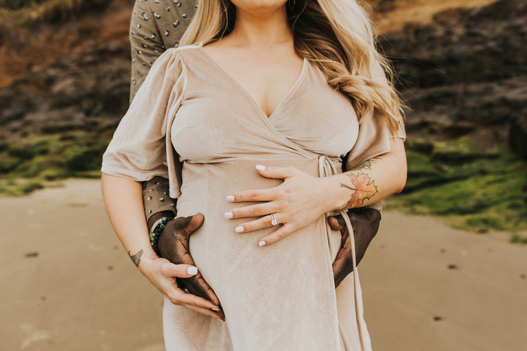 Cape Lookout Maternity Photos